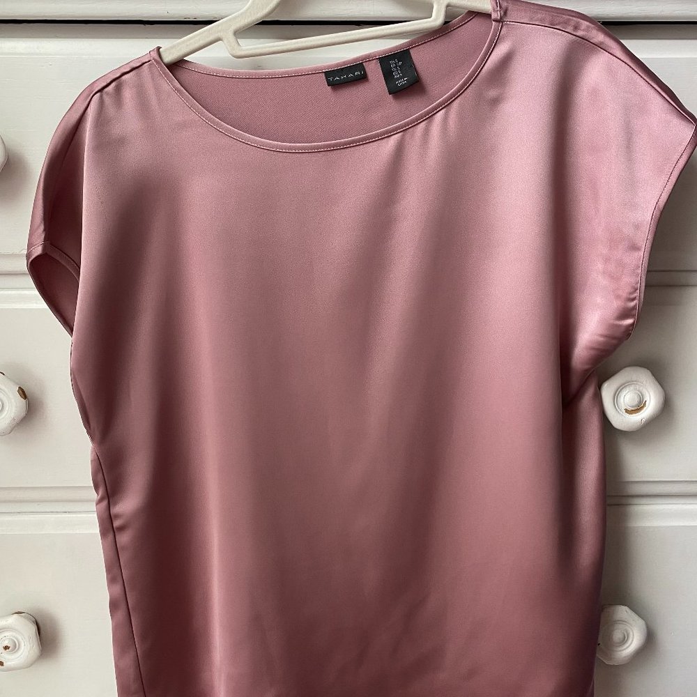 Tahari Mauve Blouse